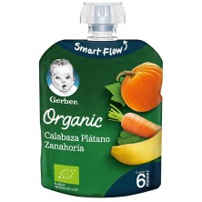 Nestle gerber organic calab.plat.zanah. 7x 90g