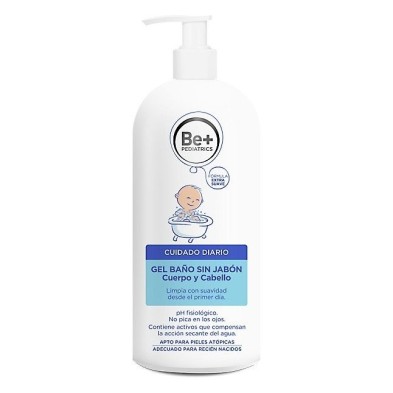 Be+ pediatrics gel de baño sin jabón 500ml Be+ - 1