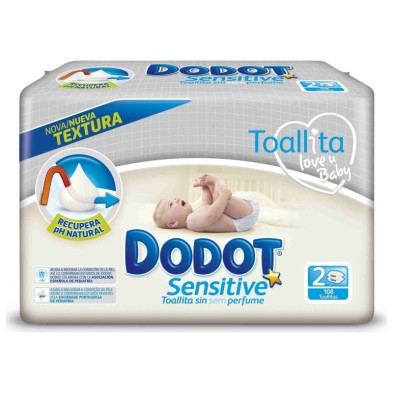 Dodot toallitas sensitive 108uds duopack Dodot - 1
