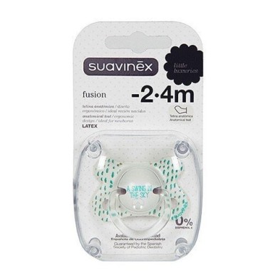 Suavinex chupete fusión tetina anatómica 2-4m Suavinex - 1