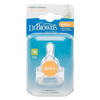 Dr brown´s tetina options +6 meses 2 uds Dr.Brown'S - 1