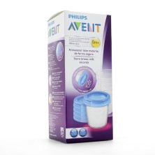 Avent recipient leche 5 vasos+tapa 180ml Avent - 1