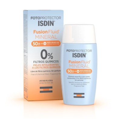 Isdin fotoprotector mineral fusion fluid 50+ 50 ml Isdin - 1