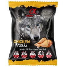 comprar Alpha Spirit snack tacos perro pollo 50 gr (24 uds)