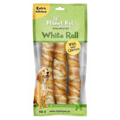 Planet Pet Pps white roll with chicken 26cm, 3 pcs Planet Pet - 1