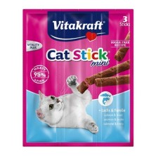 Vitakraft Cat stick mini, salmón & trucha 18g 3 Vitakraft - 1