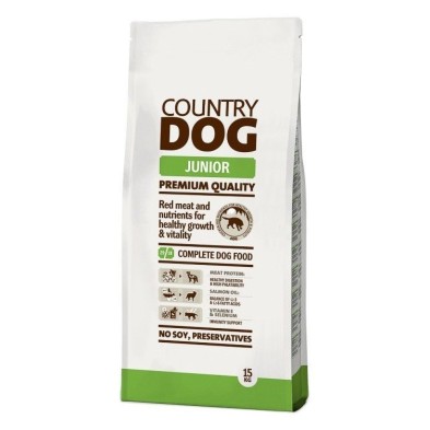 Country Country dog food junior 15kg Country Dog - 1