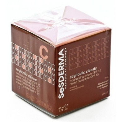 Sesderma acglicolic classic crema hidratante spf15+ 50ml Sesderma - 1