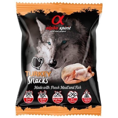 Alpha Spirit snack tacos perro pavo 50 gr (24 uds) Alpha Spirit - 1