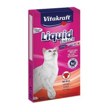 Vitakraft Cat liquid snack ternera con inulina 90 Vitakraft - 1