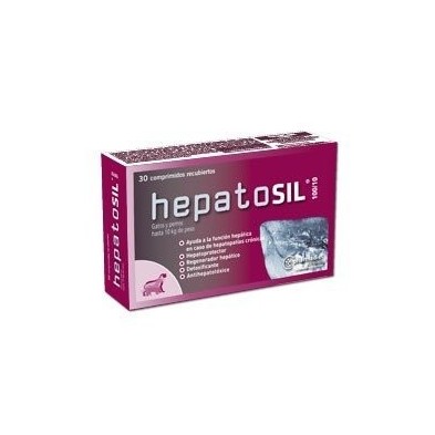 Hepatosil 100/10 30 comprimidos Pharmadiet - 1