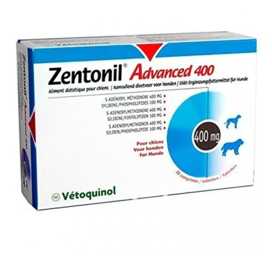 Vetoquinol Zentonil advance 400 30 comprimidos vetoquinol Vetoquinol - 1