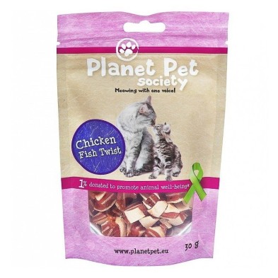 Planet Pet gato snack pollo y pescado tw Planet Pet - 1
