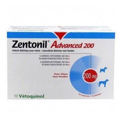 Vetoquinol Zentonil advance 200 30 comprimidos Vetoquinol - 1