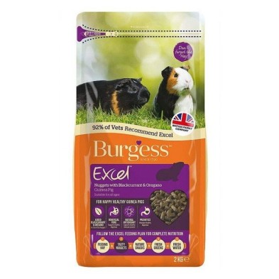 Burgess Burgess excel guinea pig blackcu & oregano 2kg Burgess - 1