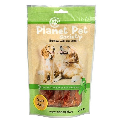 Planet Pet snack tiras pato 1kg Planet Pet - 1