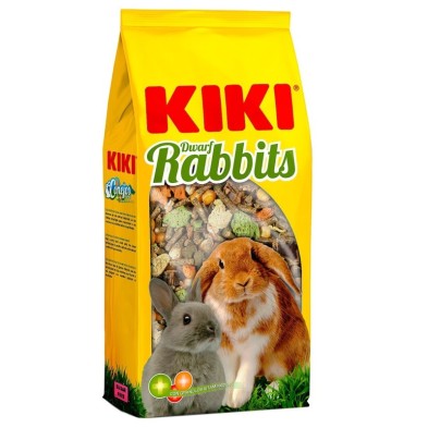 Kiki bolsas alimento conejos enanos 800g Kiki - 1