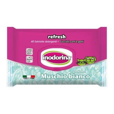 Inodorina toallitas refresh musgo 40ud Inodorina - 1