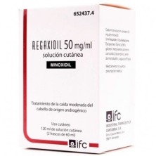 Regaxidil 50mg/ml Solución Cutánea 2 frascos 60ml Biorga - 1