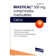 Mastical 500mg 90 Comprimidos Masticables Mastical - 1