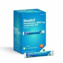 Ibudol 200mg Pediátrico 20 Sobres 10ml de Suspensión Oral Kern - 1