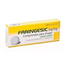 Faringesic 20 Comprimidos para chupar sabor limón Diafarm - 1