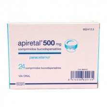 Apiretal 500 mg 24 Comprimidos Bucodispensables Canespie - 1