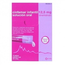 Cinfamar Infantil 12.5 mg Solución Oral 12 unidosis Farline - 1