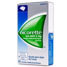 Nicorette Ice Mint 2mg 30 Chicles Vispring - 1