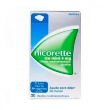 Nicorette Ice Mint 4mg 30 Chicles Vispring - 1