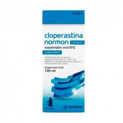 Cloperastina Normon Suspensión Oral 120ml Strefen - 1