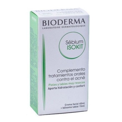 Bioderma pack sebium isokit crema facial 40ml + bálsamo labial 15ml Bioderma - 1