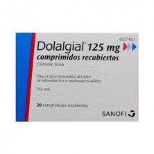Dolalgial 125mg 20 Comprimidos Recubiertos Strefen - 1