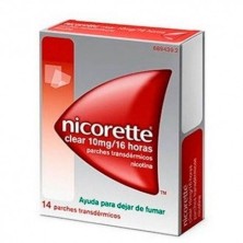 Nicorette Clear 10mg/16h 14 Parches Transdérmicos Nicorette - 1