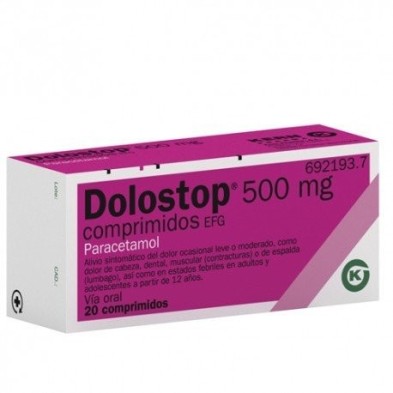 Dolostop 500mg 20 comprimidos Flogoprofen - 1