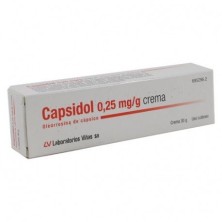 Capsidol 0.25mg/g Crema 30g Laboratorios Viñas - 1
