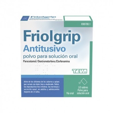 Friolgrip Antitusivo Polvo para solución oral Revital - 1