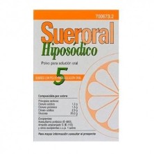 Sueroral Hiposódico 5 Sobres Polvo Solución Oral  - 1