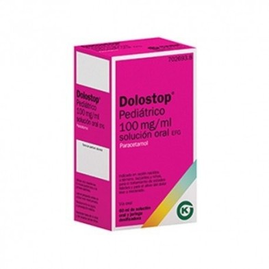 Dolostop Pedriátrico 100mg/ml de Solución Oral 60ml Flogoprofen - 1