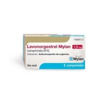 Levonorgestrel Mylan EFG 1.5mg 1 Comprimido Mylan - 1