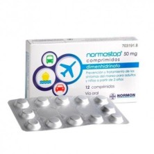 Normostop 50mg 12 Comprimidos Recubiertos Al/Al Normon - 1
