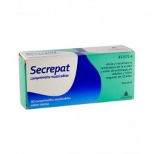 Secrepat 50 Comprimidos Masticables Menta Cleanotix - 1