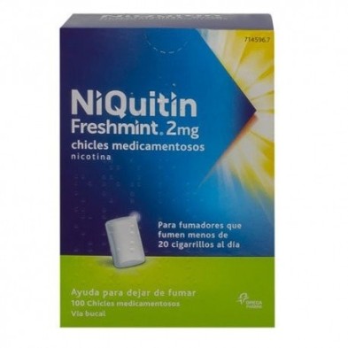 Niquitin Freshmint Gums 2mg 100 Chicles Angileptol - 1