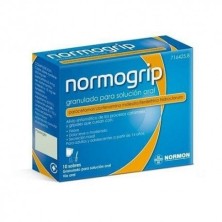 Normogrip 650/4/10 Mg 10 Sobres Granulado Solución Oral Normon - 1