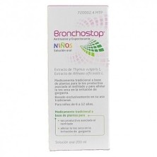 Bronchostop Antitusivo y Expectorante Niños Solución Oral 200ml Strefen - 1
