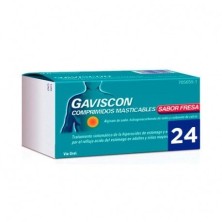 Gaviscon 24 Comprimidos Masticables Fresa (blister) Hemoal - 1