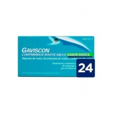 Gaviscon 24 Comprimidos Masticables Menta Hemoal - 1