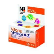 N+s vitans vitalidad a-z 100 comprimidos N+S - 1