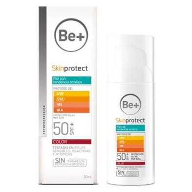 Be+ skin protect piel acneica color spf50 Be+ - 1