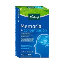 Hartmann memoria y concentración 30 cápsulas Kneipp - 1